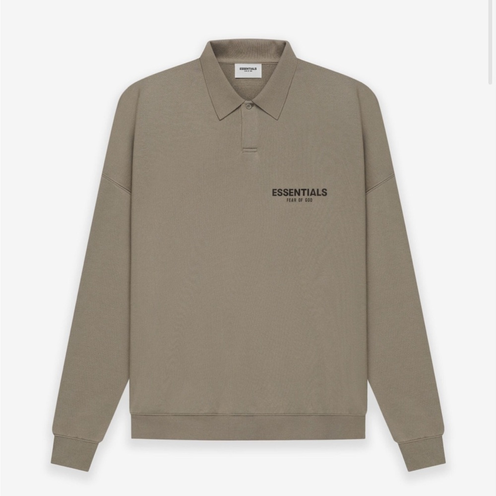 Youth Essentials Fear of God Taupe Sweatshirt - XL
